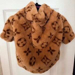 Designer Inspired Dog Coat Size Medium